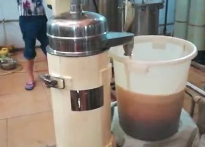 云南某公司售后普洱茶分离（管式离心机）实验视频