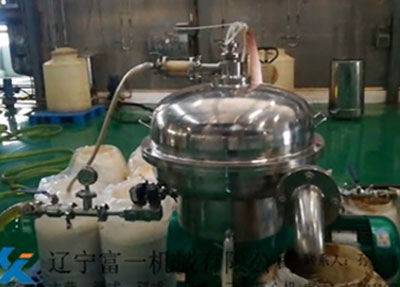 柴胡发酵液分离实验现场视频